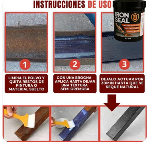 Iron seal reparacion