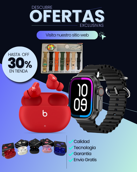 RELOJ X10 7M + AUDIFONOS GALAXY BUDS PRO