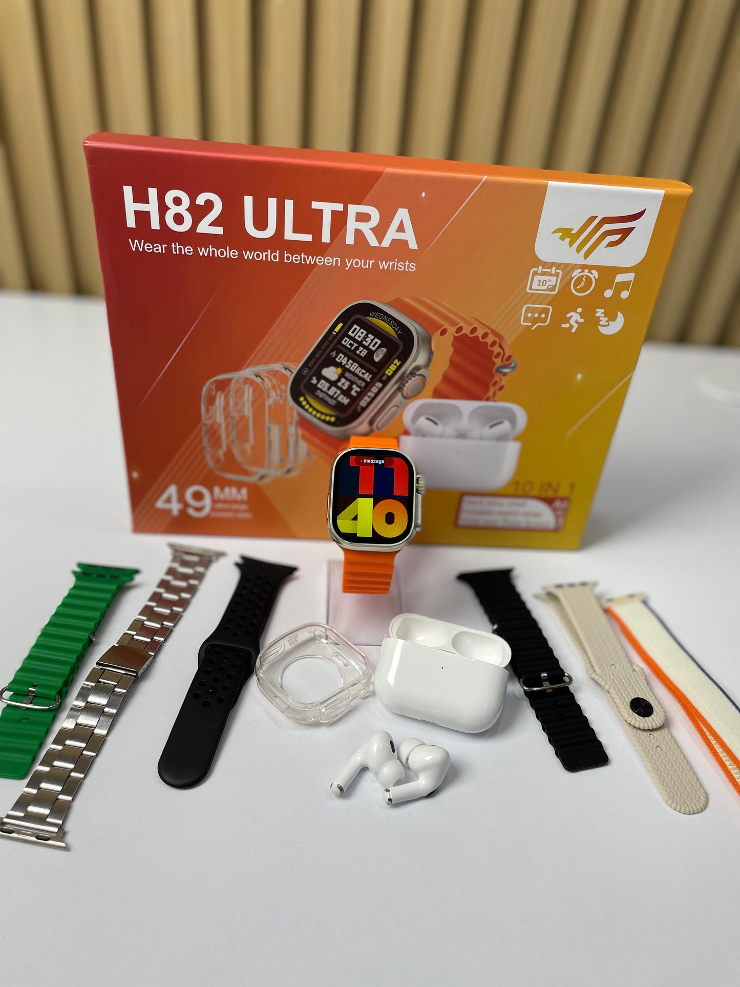 Combo Smartwatch H82 Ultra 49mm