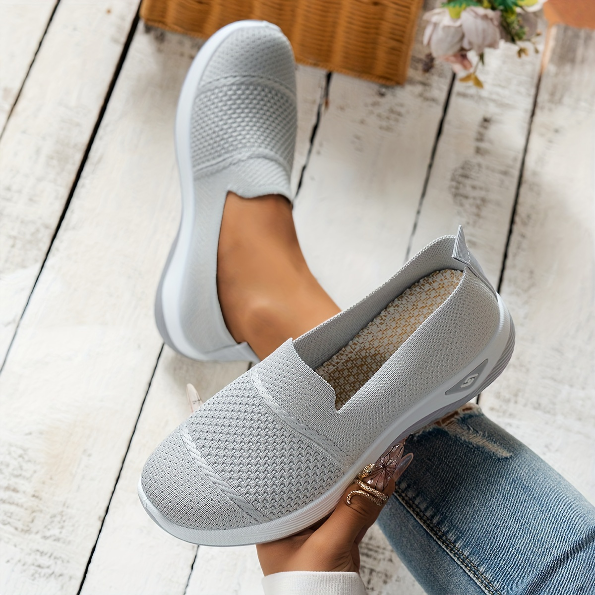 Tenis Cómodos Livianos Mujer Aero Slip