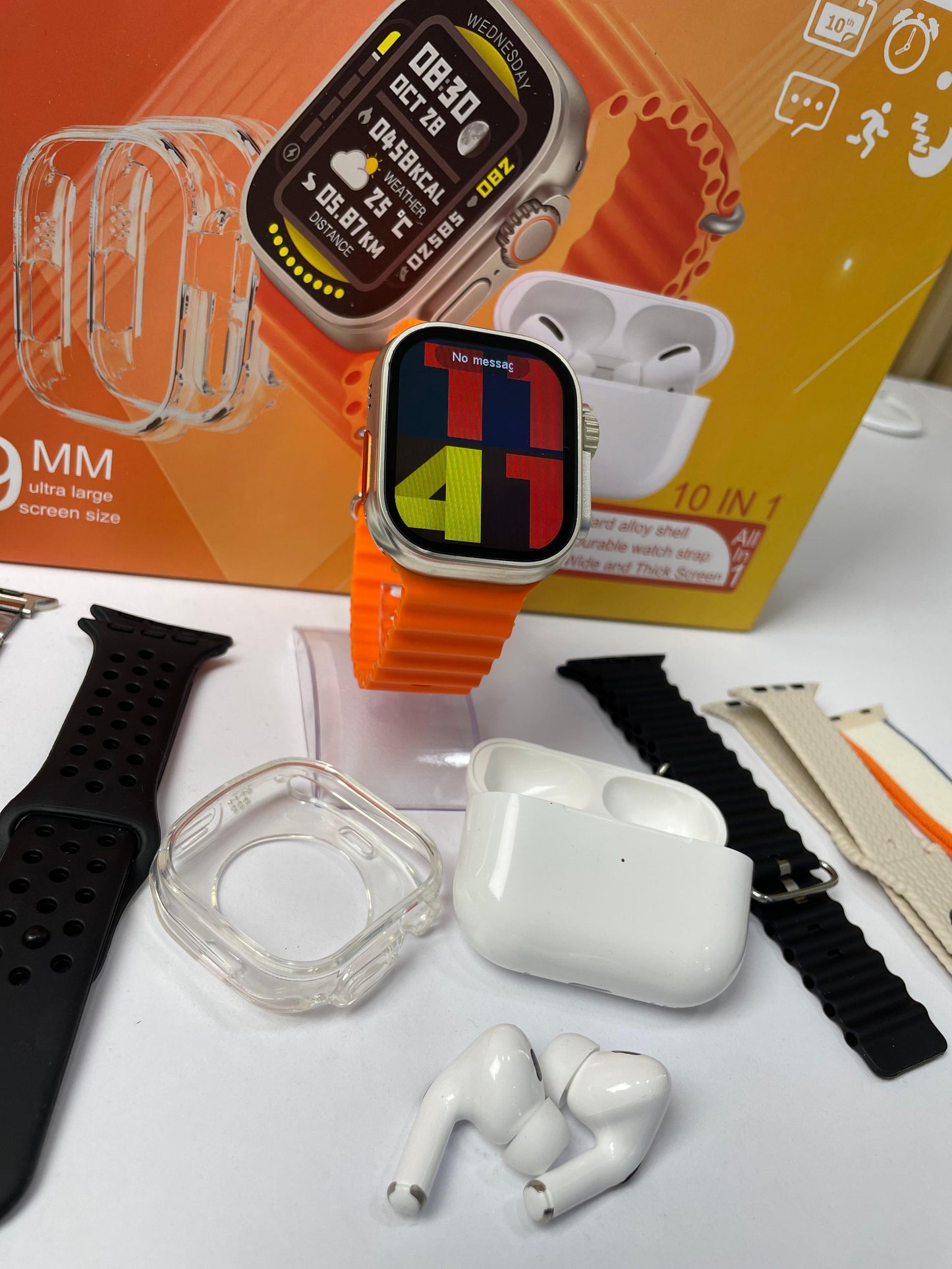Combo Smartwatch H82 Ultra 49mm